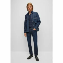 BOSS Slim Fit Blue Formal Shirt -BOSS Shop unnamed file 2070