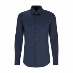 BOSS Slim Fit Blue Formal Shirt -BOSS Shop unnamed file 2073