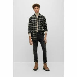 BOSS Riou Black Shirt -BOSS Shop unnamed file 2076