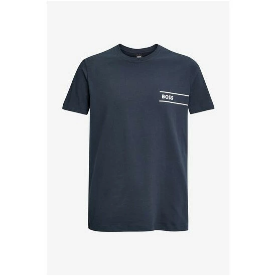 BOSS Short Sleeve Logo T-Shirt Black 9 BOSS Short Sleeve Logo T-Shirt Black - Image 7