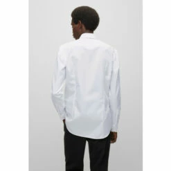BOSS Slim Fit White Dress Shirt -BOSS Shop unnamed file 2107
