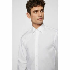 BOSS Slim Fit White Formal Shirt -BOSS Shop unnamed file 2147