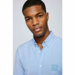 BOSS Blue Mabsoot Shirt -BOSS Shop unnamed file 2152