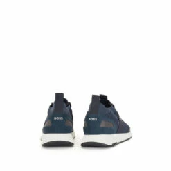 BOSS Titanium Blue Trainers -BOSS Shop unnamed file 2251