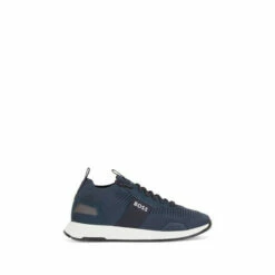 BOSS Titanium Blue Trainers -BOSS Shop unnamed file 2254