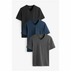 BOSS Blue Classic T-Shirt Three Pack -BOSS Shop unnamed file 232
