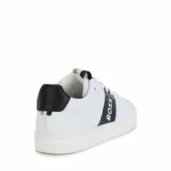 BOSS White Logo Trainers -BOSS Shop unnamed file 2352