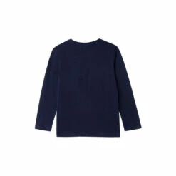 BOSS Navy Blue Long Sleeved T-Shirt -BOSS Shop unnamed file 245