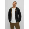 BOSS Zetalky Black Zip Through Hoodie -BOSS Shop unnamed file 2495