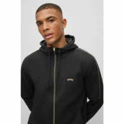 BOSS Saggy 2 Black Zip Through Hoodie -BOSS Shop unnamed file 2504