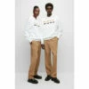 BOSS White Econy Hoodie
