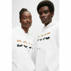 BOSS White Econy Hoodie -BOSS Shop unnamed file 2525