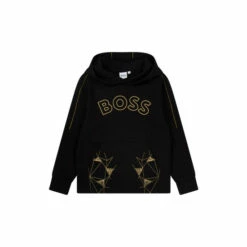 BOSS Black Logo Gold Capsule Hoodie