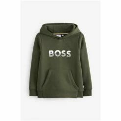 BOSS Logo Hoodie Green -BOSS Shop unnamed file 2569