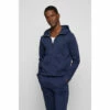 BOSS Blue Saggy Curved Hoodie -BOSS Shop unnamed file 2577