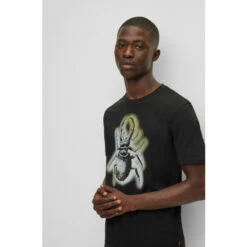 BOSS Black T-Shirt -BOSS Shop unnamed file 262