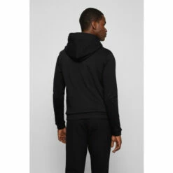 BOSS Saggy Curved Black Hoodie -BOSS Shop unnamed file 2635