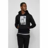 BOSS X Muhammad Ali Black Goat Hoodie -BOSS Shop unnamed file 2693