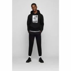 BOSS X Muhammad Ali Black Goat Hoodie -BOSS Shop unnamed file 2695