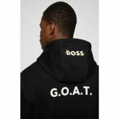 BOSS X Muhammad Ali Black Goat Hoodie -BOSS Shop unnamed file 2696