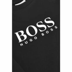 BOSS Black Logo Long Sleeve T-Shirt -BOSS Shop unnamed file 275