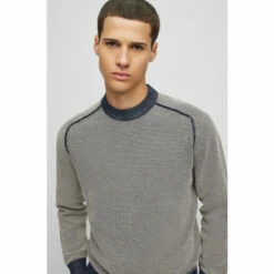 BOSS Akopak Jumper Blue -BOSS Shop unnamed file 2757