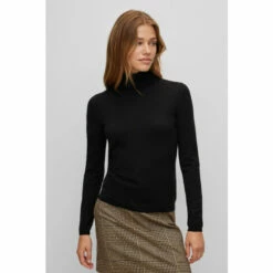 BOSS Famaurian Black Jumper