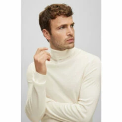 BOSS Musso-P White Jumper -BOSS Shop unnamed file 2885