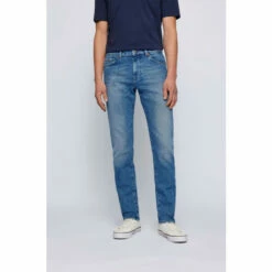 BOSS Blue Maine Straight Fit Jeans