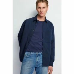 BOSS Blue Maine Straight Fit Jeans -BOSS Shop unnamed file 2924