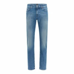 BOSS Blue Maine Straight Fit Jeans -BOSS Shop unnamed file 2925