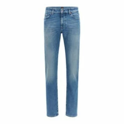 BOSS Blue Maine Straight Fit Jeans -BOSS Shop unnamed file 2926