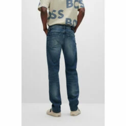 BOSS Straight Fit Blue Maine Jeans -BOSS Shop unnamed file 2955