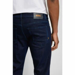 BOSS Blue Maine Straight Fit Jeans -BOSS Shop unnamed file 2965