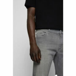 BOSS Grey Maine Straight Fit Jeans -BOSS Shop unnamed file 2973