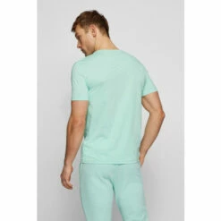 BOSS Green Curved T-Shirt -BOSS Shop unnamed file 307