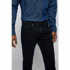 BOSS Blue Delaware Slim Fit Jeans -BOSS Shop unnamed file 3100