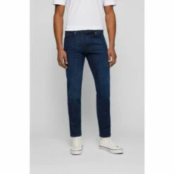 BOSS Blue Maine Straight Fit Jeans