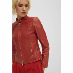 BOSS Red C_Saflima1 Leather Jacket -BOSS Shop unnamed file 3174