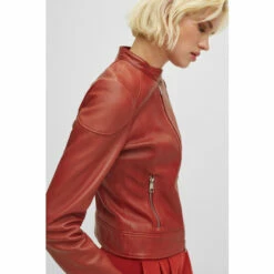 BOSS Red C_Saflima1 Leather Jacket -BOSS Shop unnamed file 3175