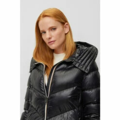 BOSS Petrana1 Black Down Jacket -BOSS Shop unnamed file 3329