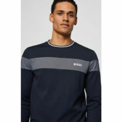 BOSS Blue Tracksuit Sweatshirt -BOSS Shop unnamed file 3412
