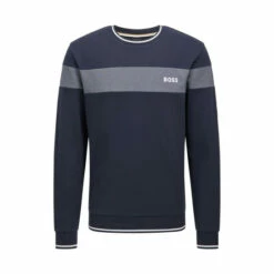 BOSS Blue Tracksuit Sweatshirt -BOSS Shop unnamed file 3413