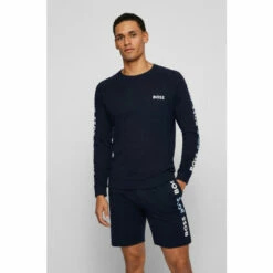 BOSS Blue Contemporary Sweatshirt