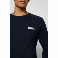 BOSS Blue Contemporary Sweatshirt -BOSS Shop unnamed file 3418