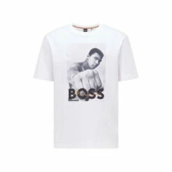 BOSS X Muhammad Ali White Goat T-Shirt -BOSS Shop unnamed file 342