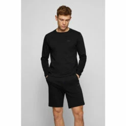 BOSS Salbo Black Curved Sweatshirt 3 BOSS Salbo Black Curved Sweatshirt -BOSS Shop unnamed file 3428