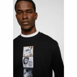 BOSS X Muhammad Ali Black Sweatshirt -BOSS Shop unnamed file 3441
