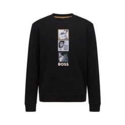 BOSS X Muhammad Ali Black Sweatshirt -BOSS Shop unnamed file 3442