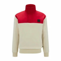BOSS White Fleece Sweatshirt -BOSS Shop unnamed file 3507